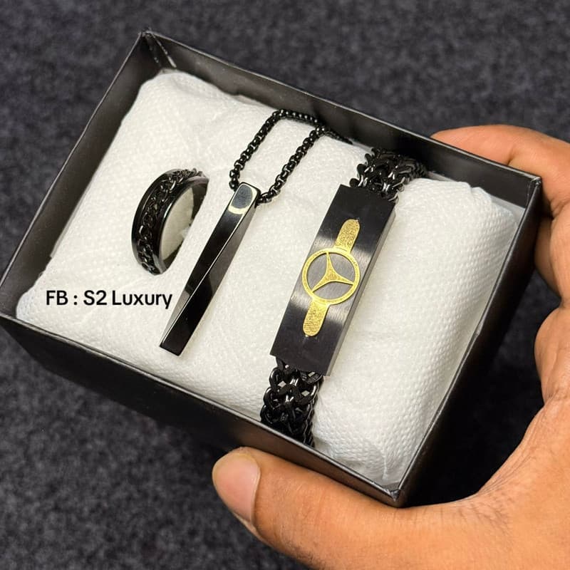Mercedes Chain Bracelet Combo