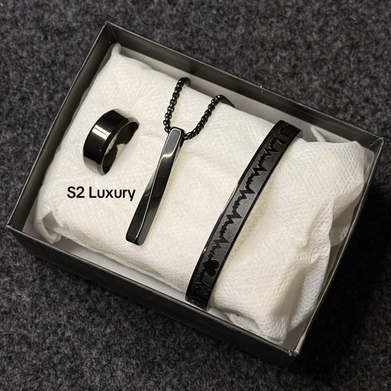 Heartbeat Lock Bracelet Combo
